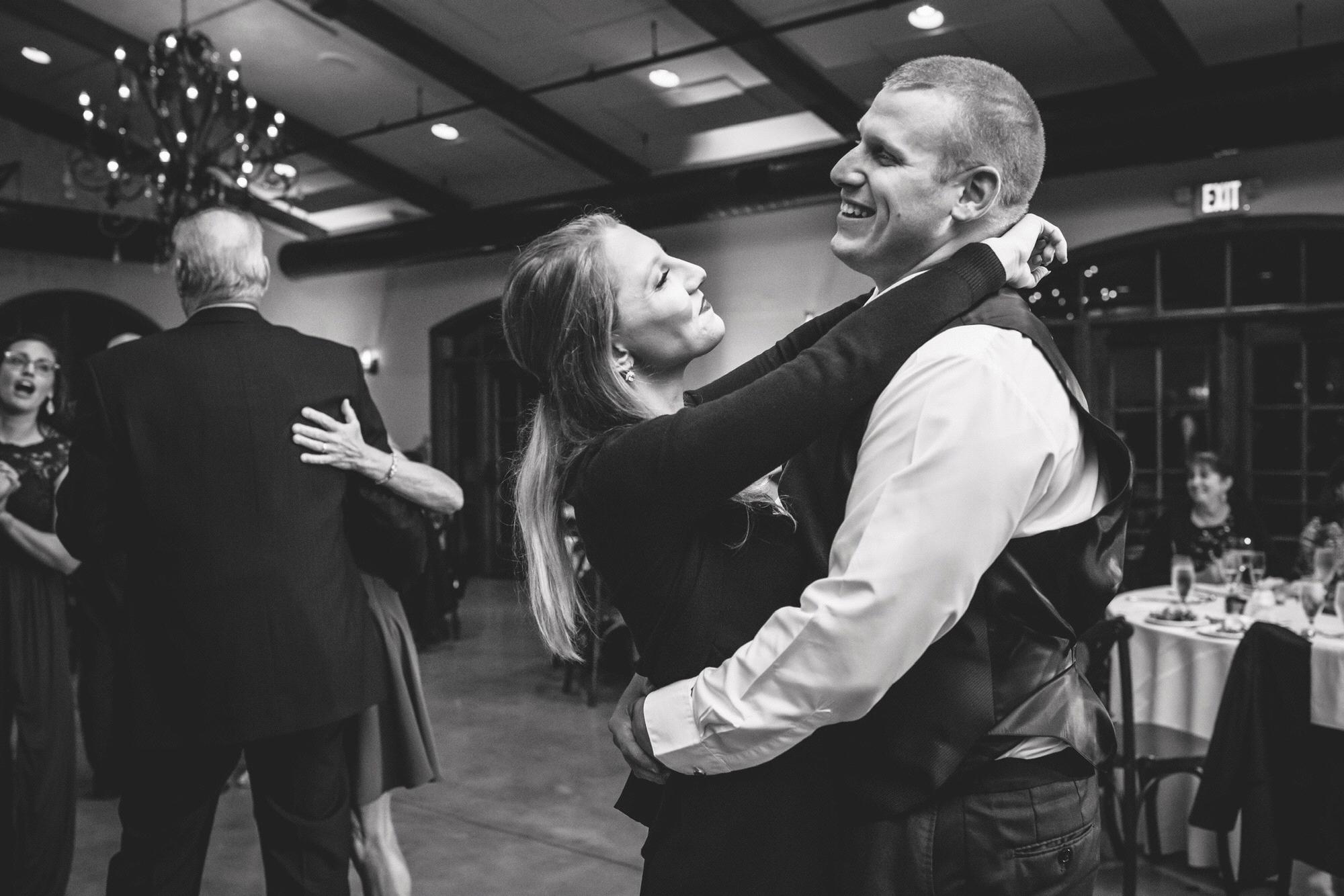 At Craig’s sister’s wedding