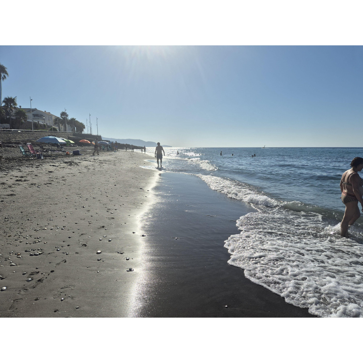 If you get up early beaches are nice and quiet