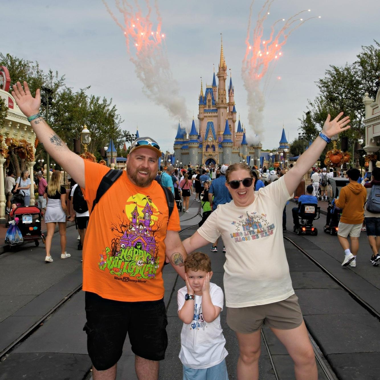 First family vacation to Disney
