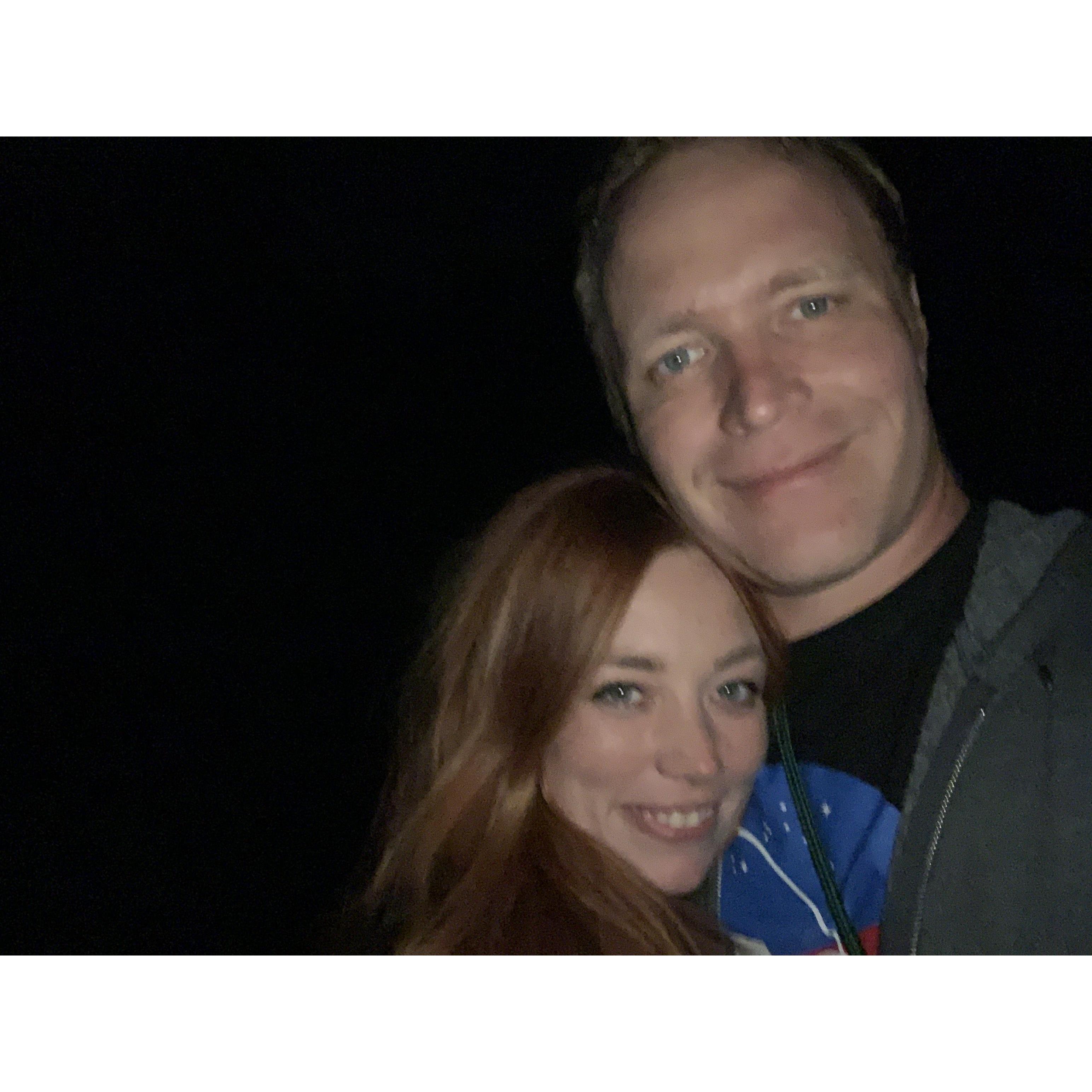 One of our firsts dates was an adventure to sportsman’s island