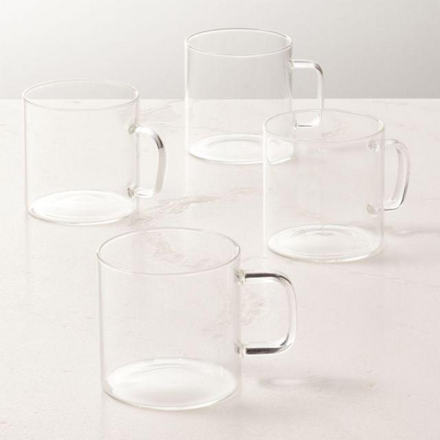 Cantina Glass Mugs Set of 4