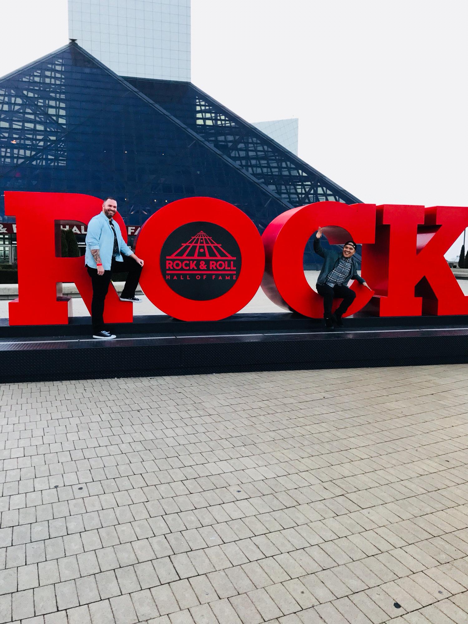 CLEVELAND ROCK & ROLL HALL OF FAME JANUARY 2017