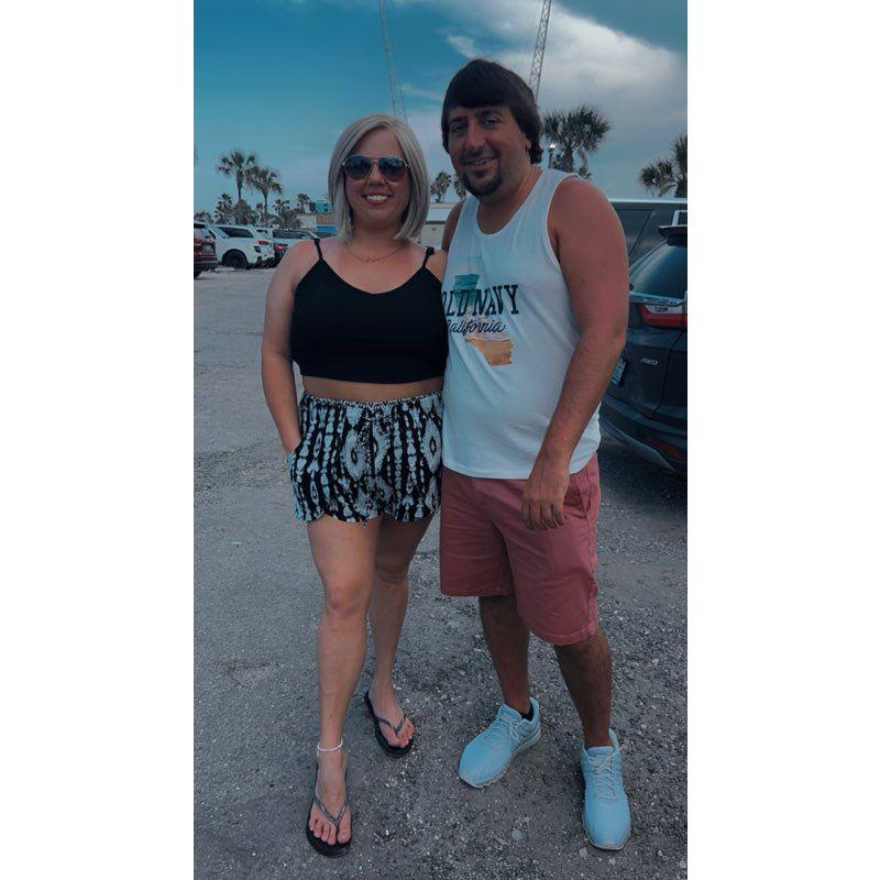 Summer took this picture our first time in Daytona!