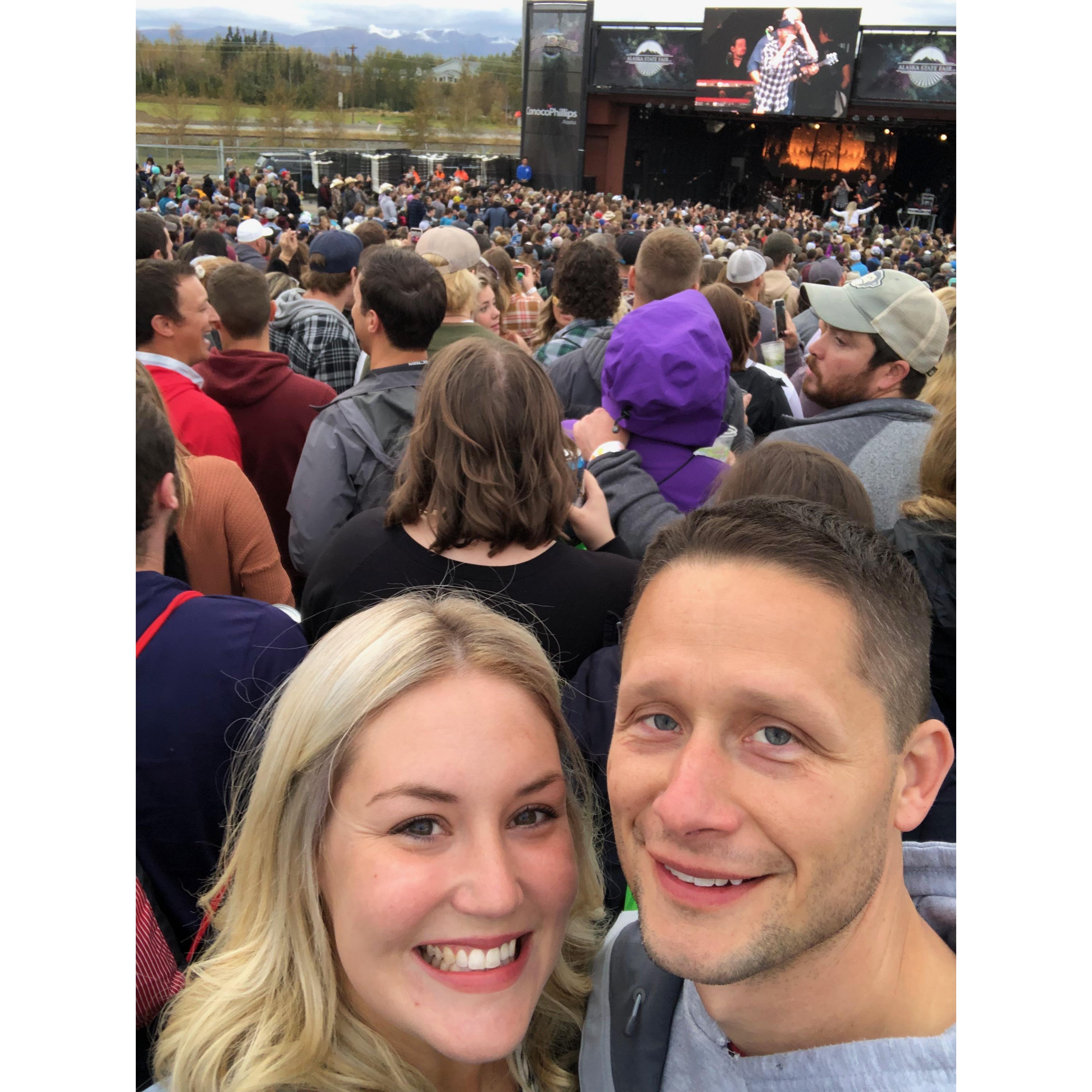 Nora made Sean reschedule a work meeting and go all the way out to the State Fair for this concert, just to discover it was actually the next day. Luckily, he really likes her.