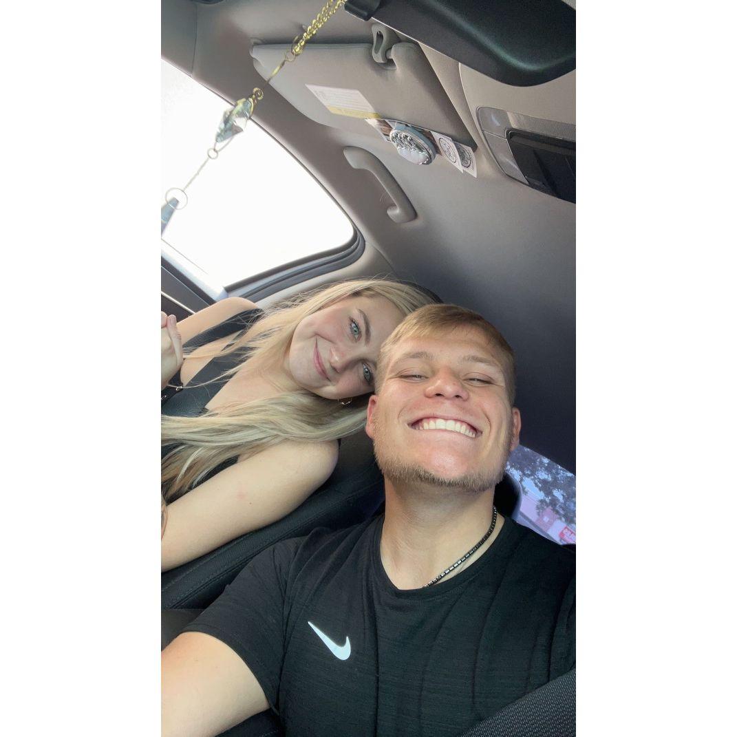 His first trip to jacksonville!!!