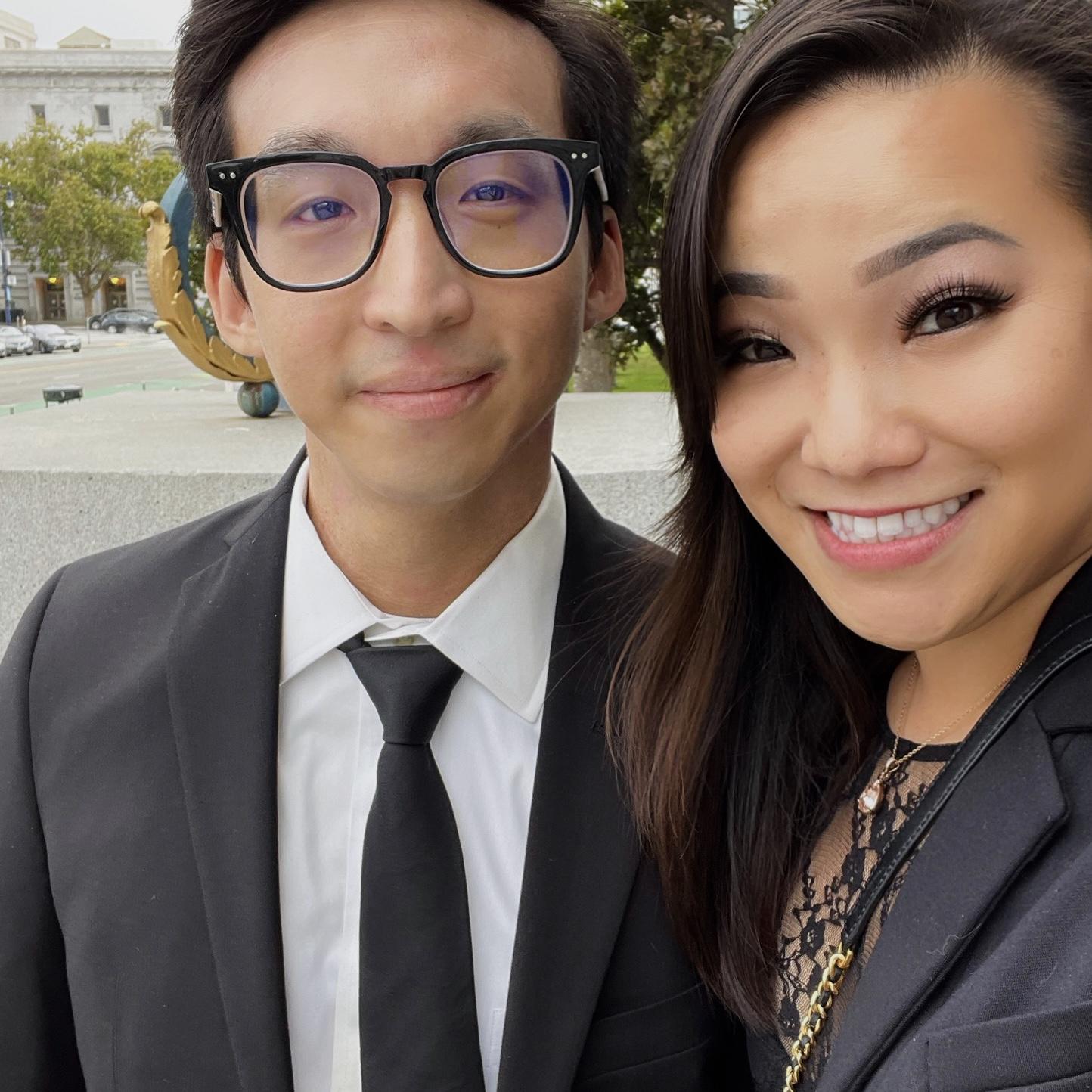 Attending a wedding at San Francisco City Hall