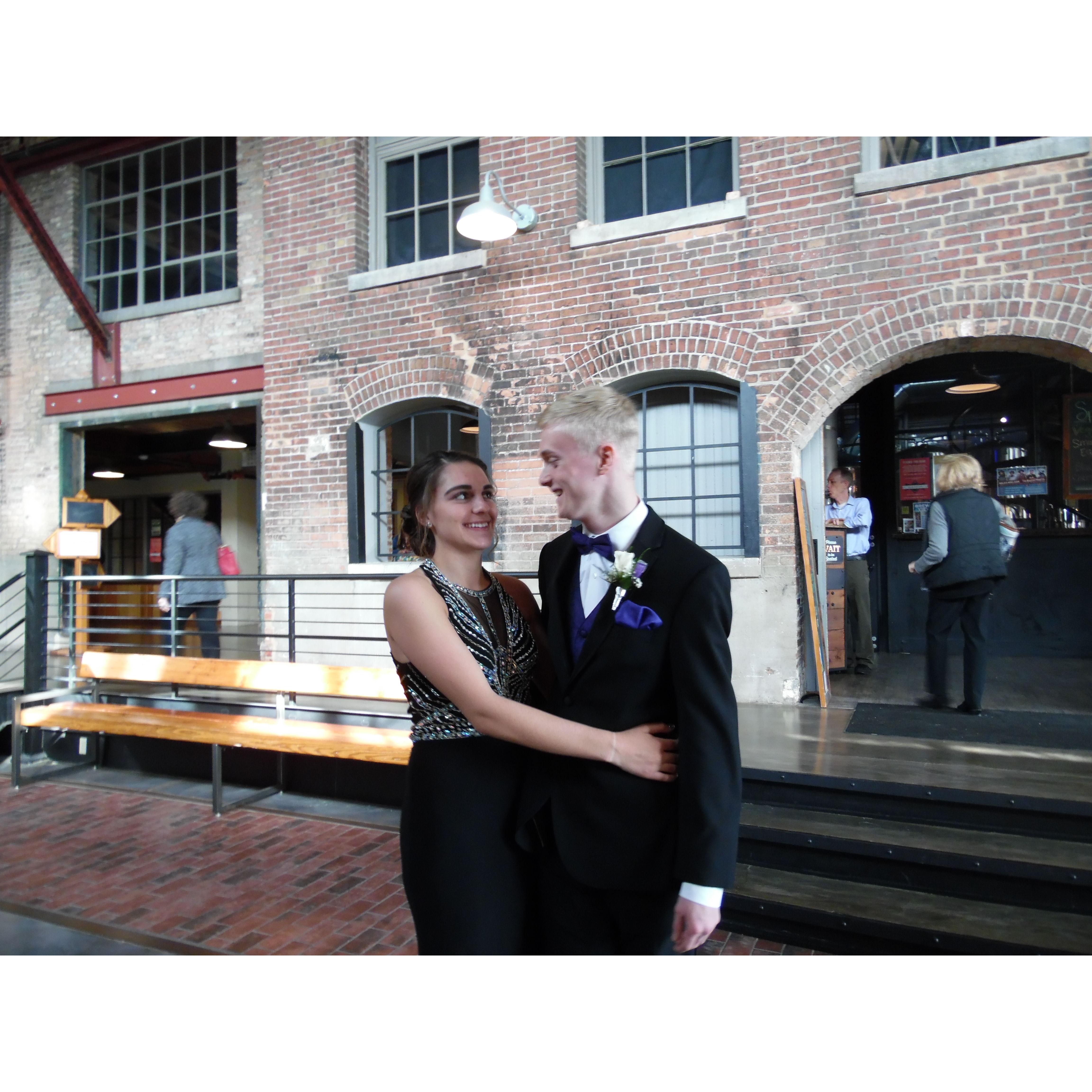 Alyssa's senior prom