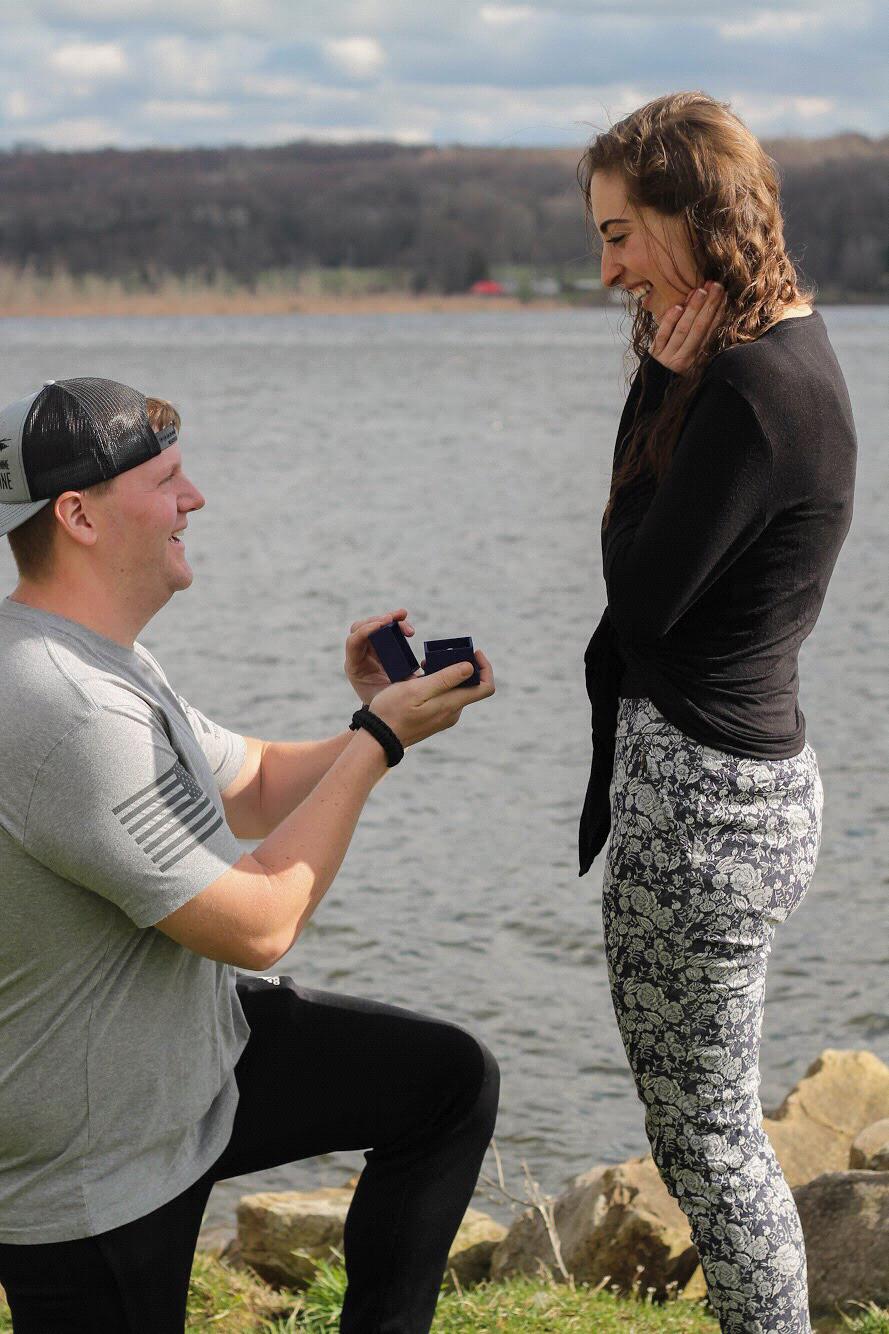 Presenting the ring at Sugar Lake!