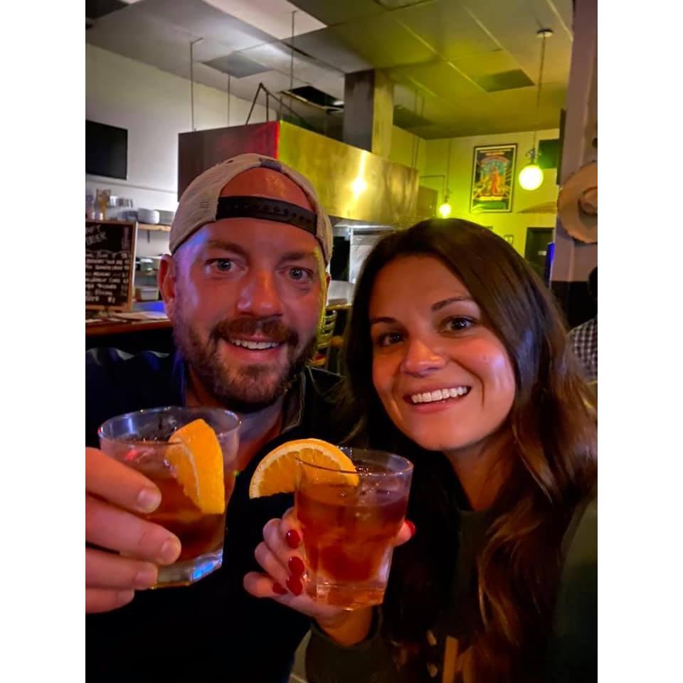 Jimmy's first Wisconsin old fashioned