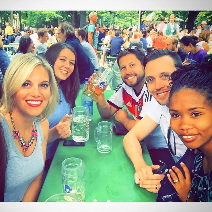 Whitney, Molly & Evan, Thomas & Louise - Muenchen 2014