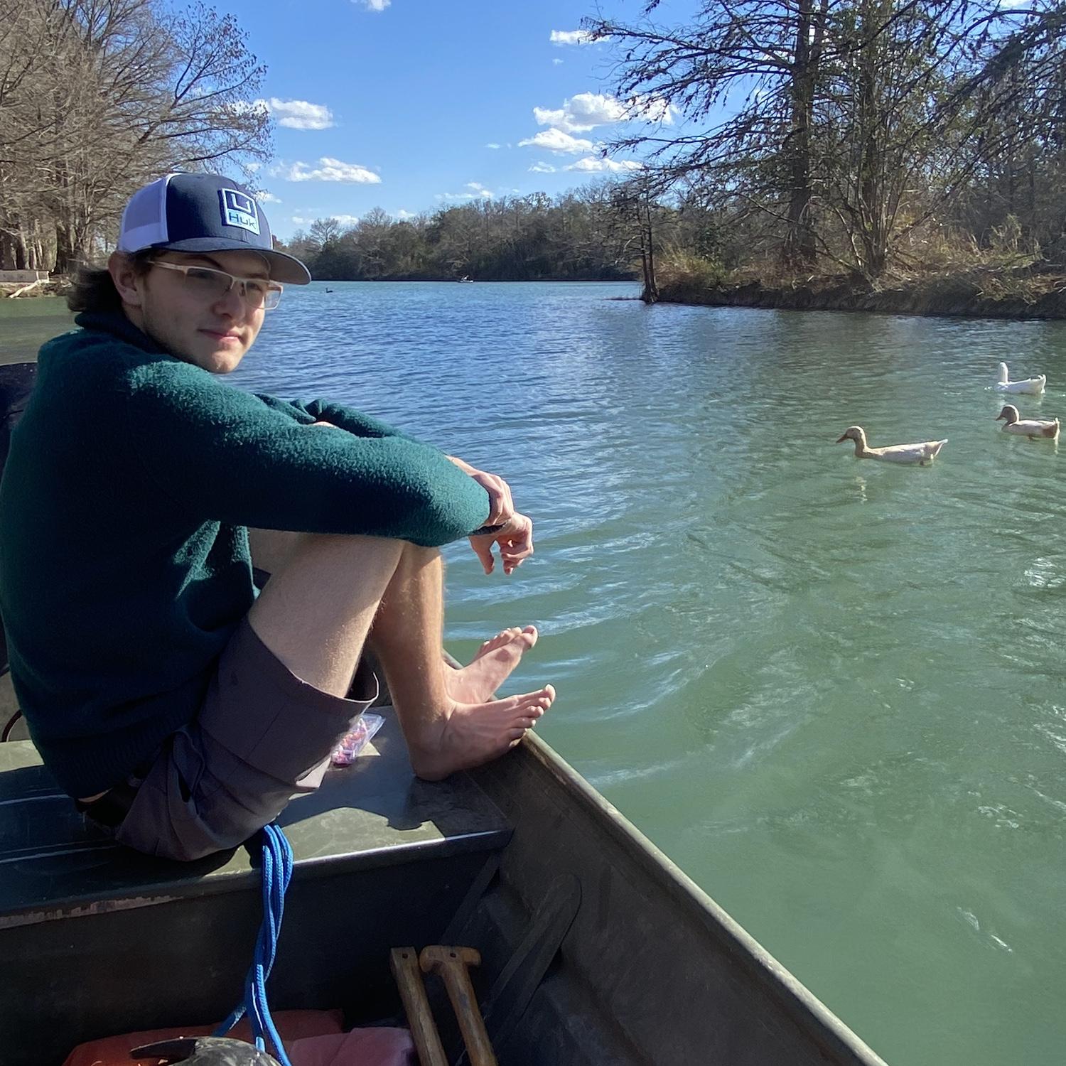 Little fishing trip we took down at the river