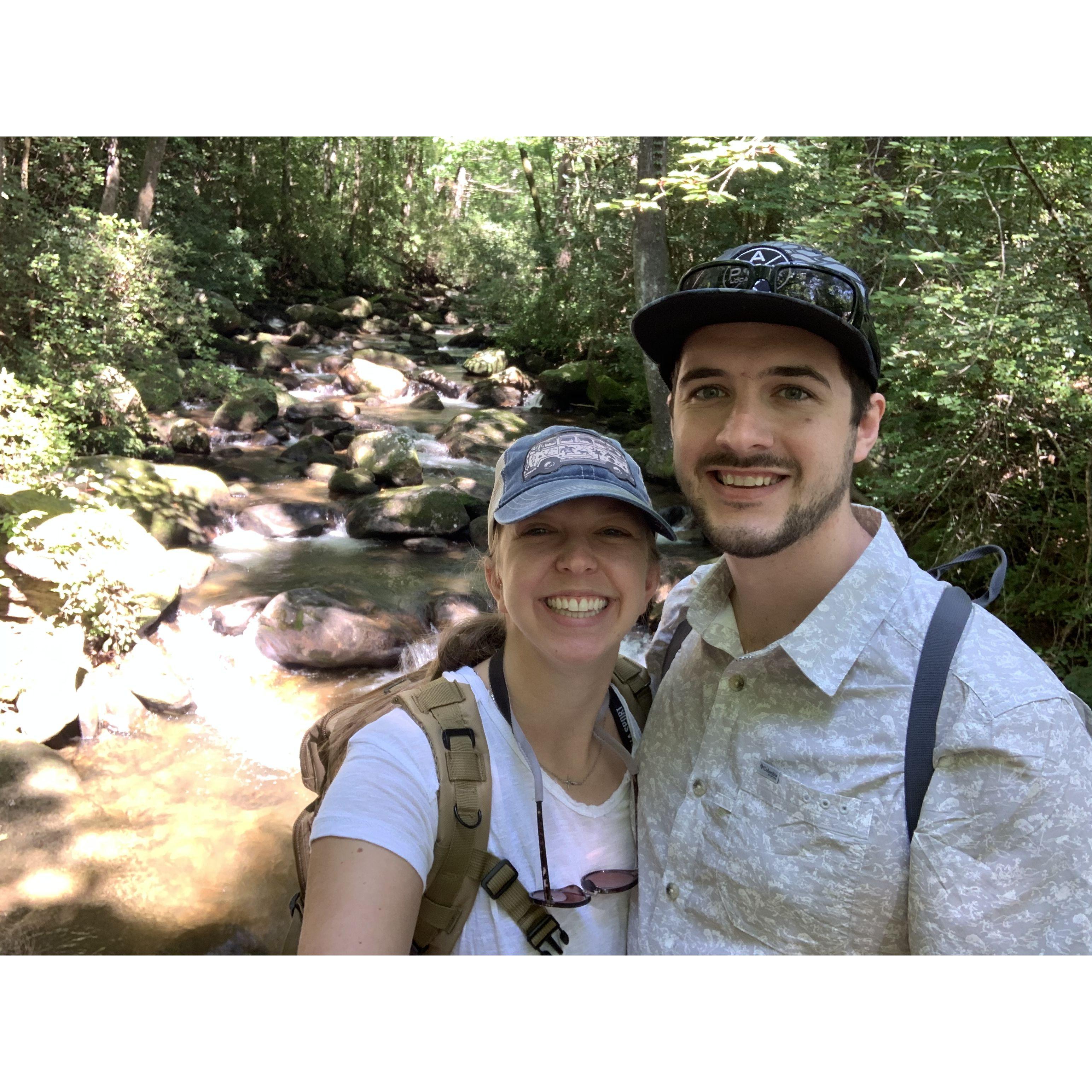 First hike to Rainbow Falls