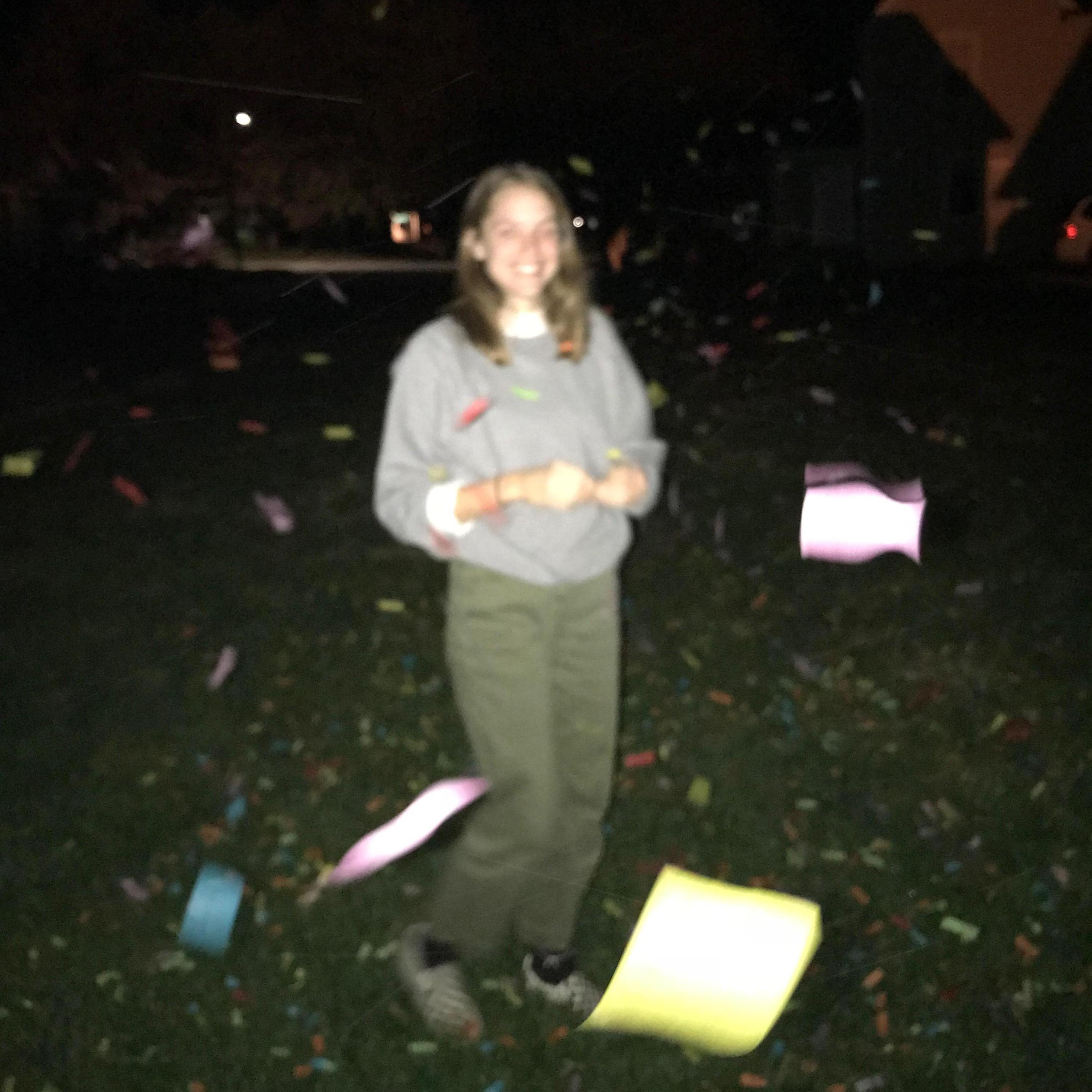 celebratin' 2 years with confetti blasters + nugs