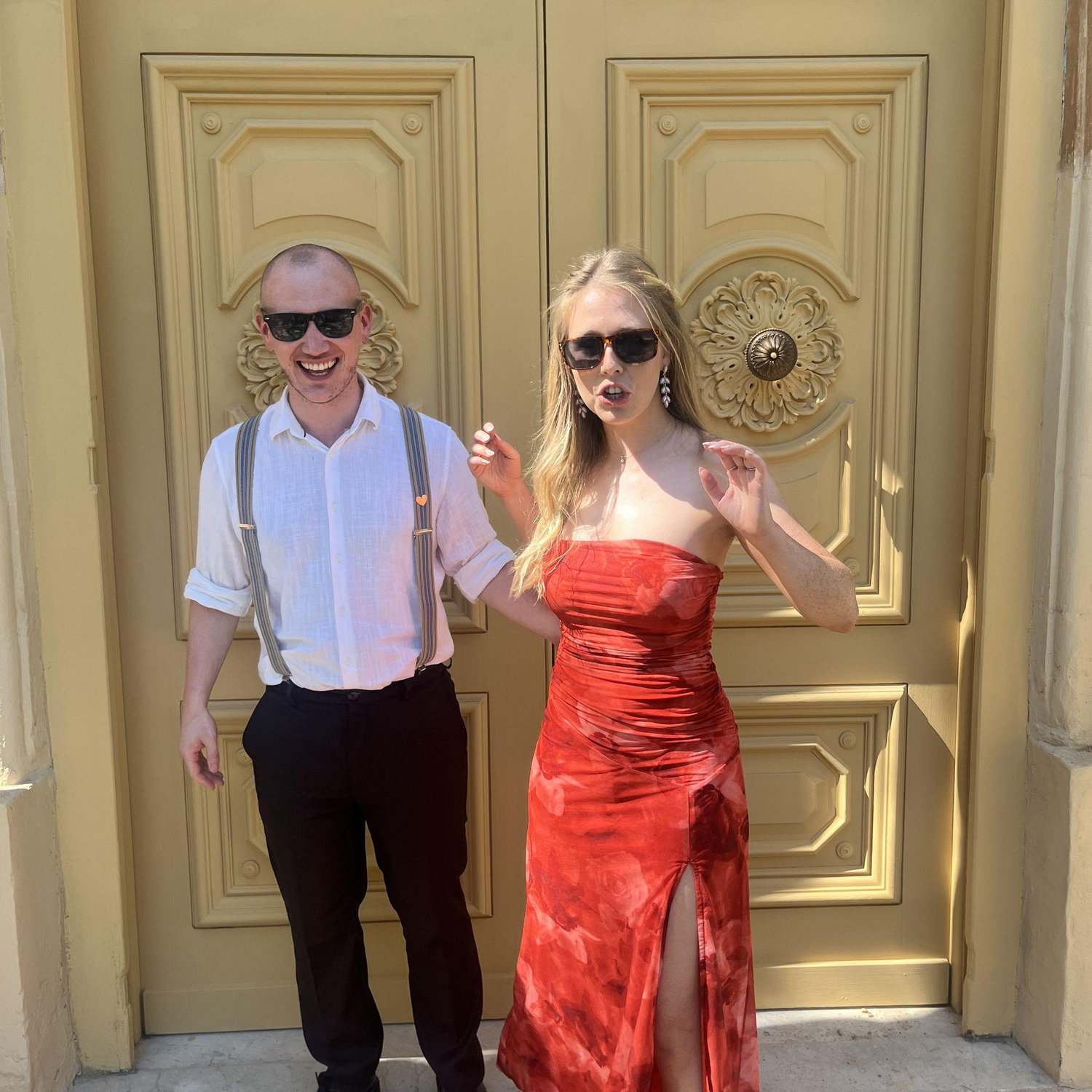 Alex and George's beautiful wedding in Malta, June 2025