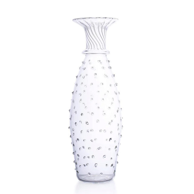Clear Pom Glass Carafe