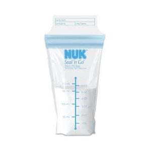 NUK Seal N Go Breast Milk Bags, 100 Count