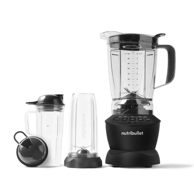 Nutribullet Full Size Blender Combo, Matte Black