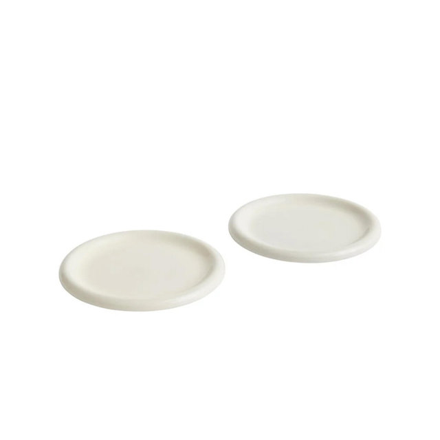 Barro plates set large white