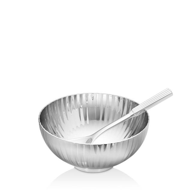 Georg Jensen Bernadotte 2-Piece Salt Cellar & Spoon Set