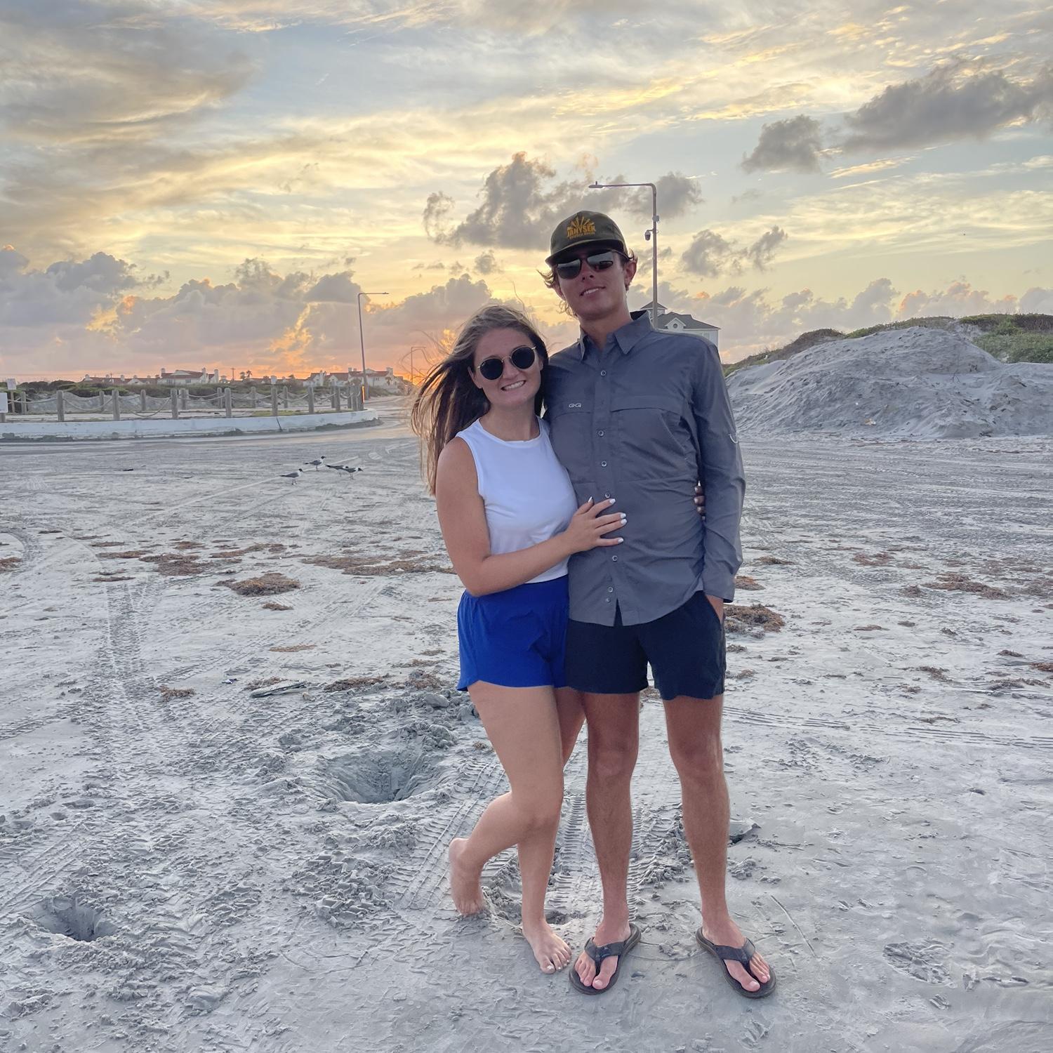 Sunsets on the beach!