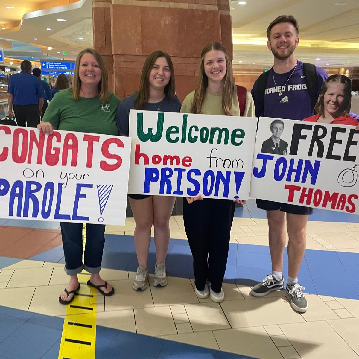 Charles made the fateful decision to visit Jay's home state of AZ, met with the epic first airport greeting welcoming him home from prison. (ask Kitt for the reactions of other airport people!)