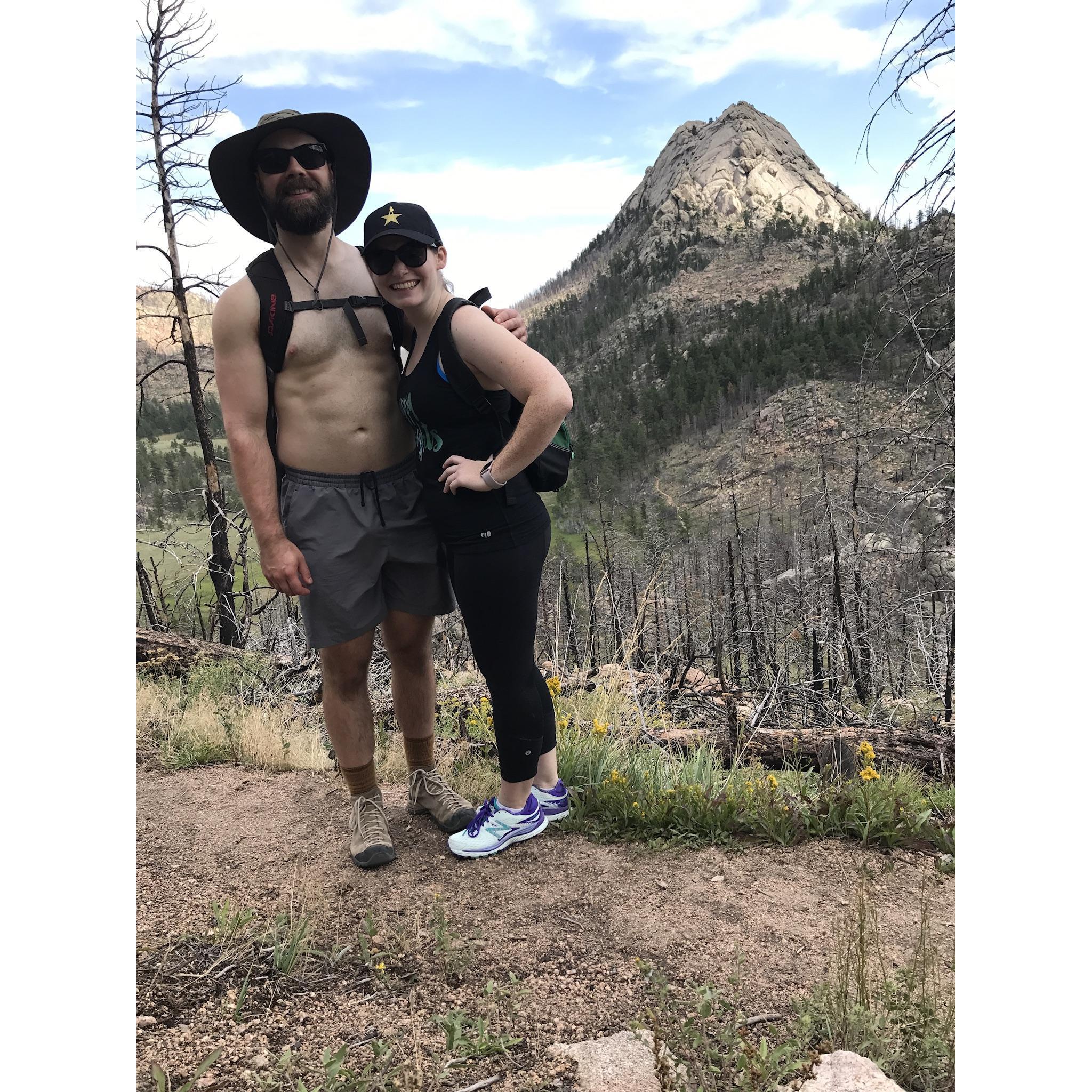 Out for a hike, August 2017