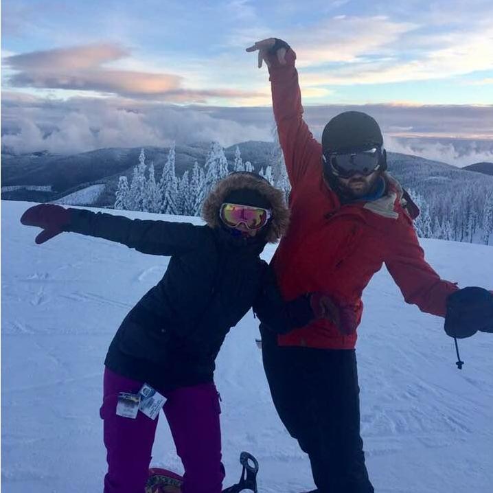 Our favorite place.. The mountain.