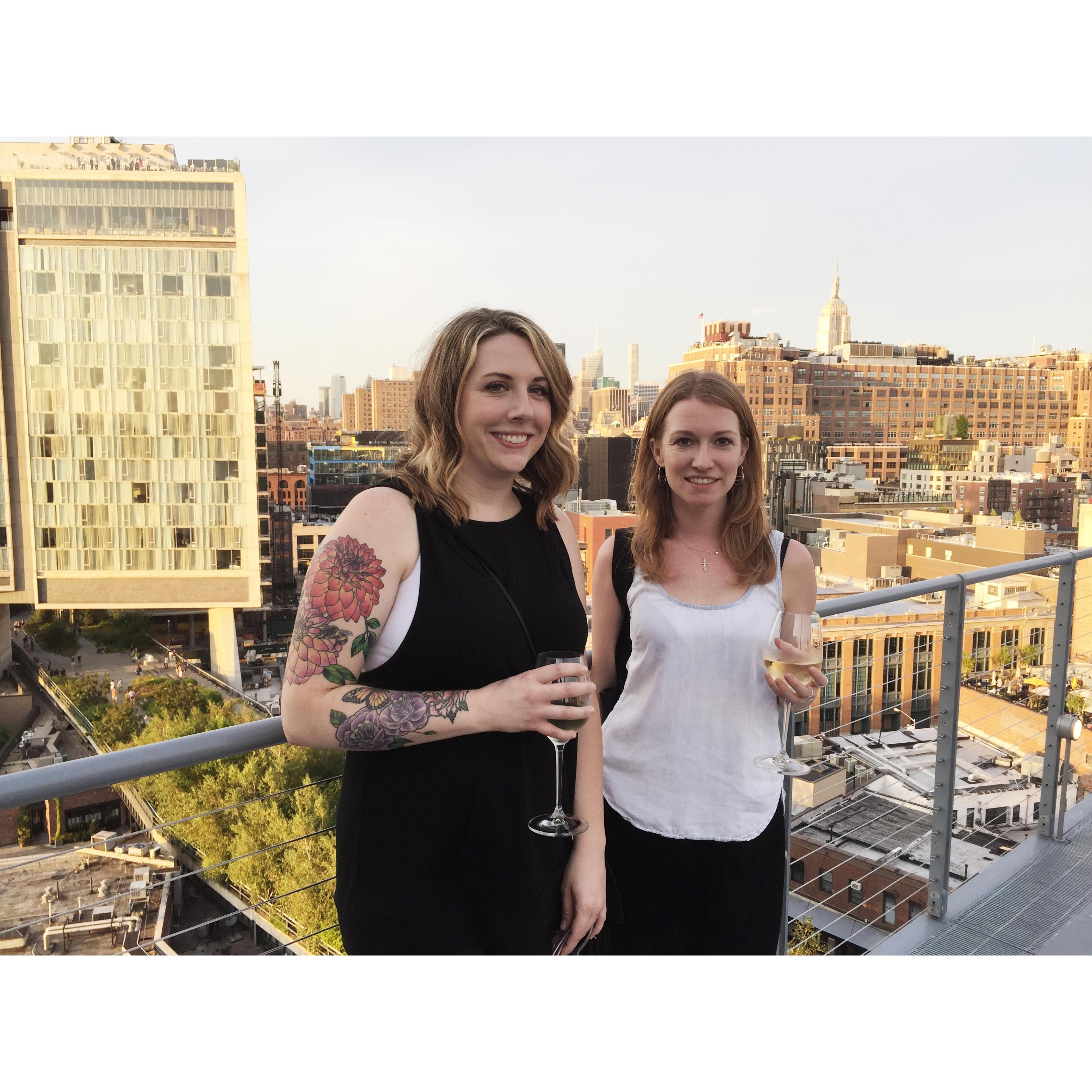 Emily & Michele at the Whitney. New York, NY.