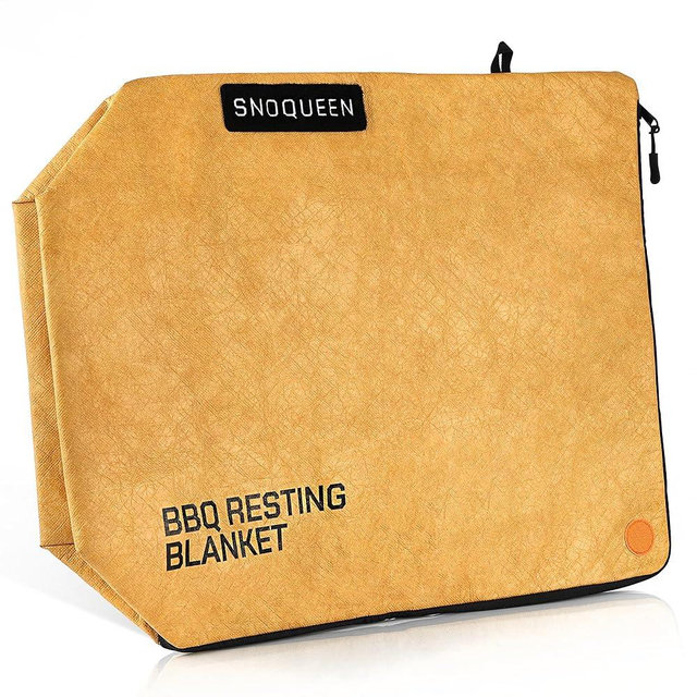 SNOQUEEN BBQ Blanket PRO for Resting Meat, Professional Restaurant Grade Insulated Meat Resting Bag for Controlling Heat Loss and Moisture Retention