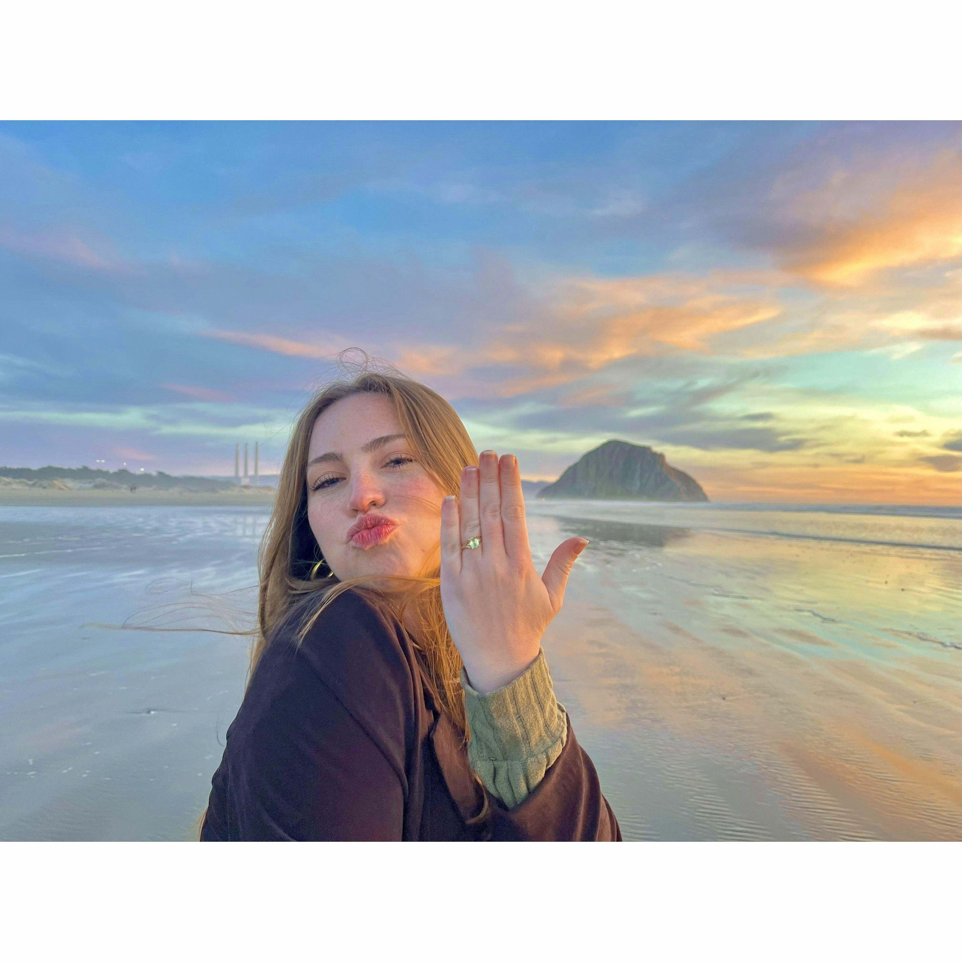 The perfect sunset for the perfect day