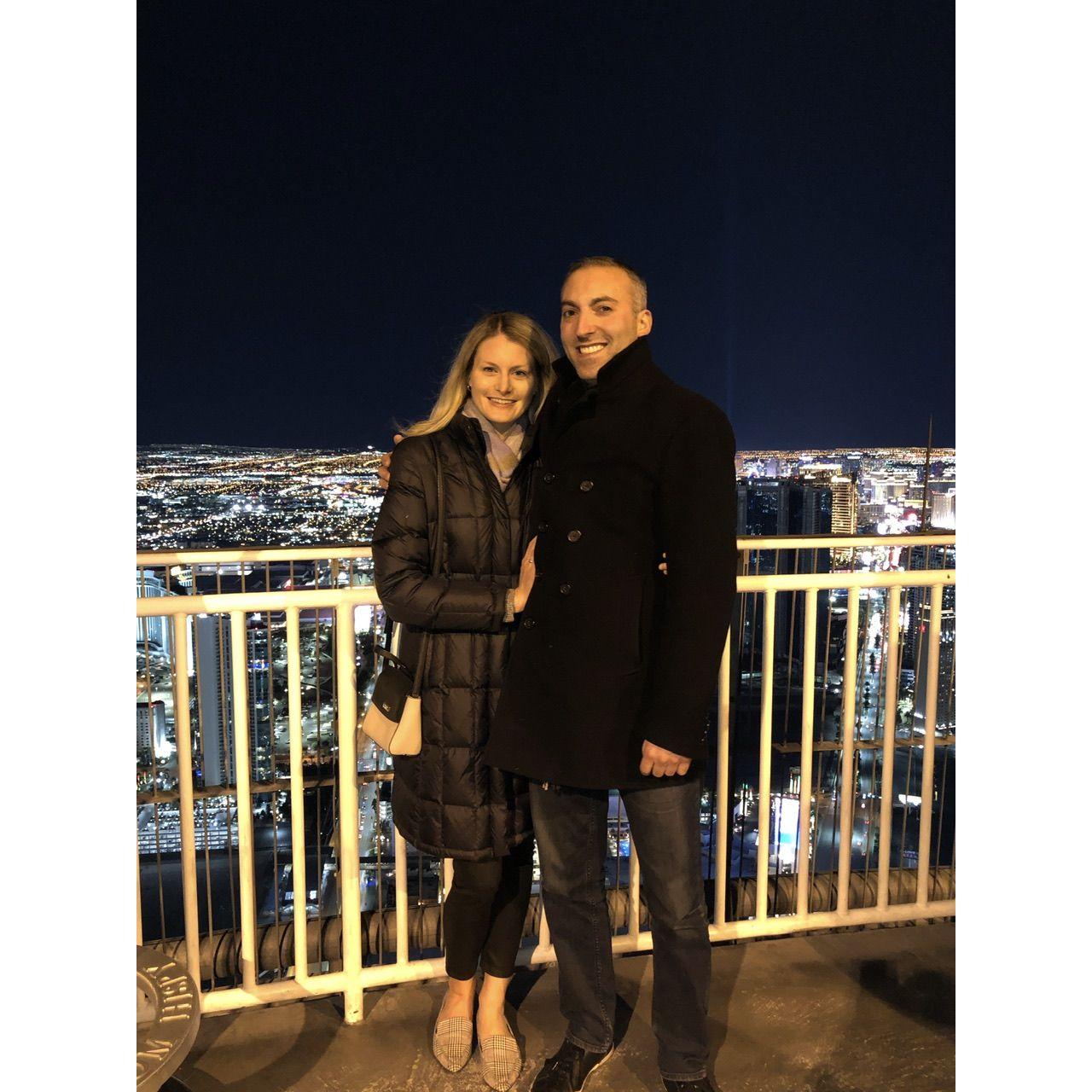 View from the Strat in Vegas (Dec 2019)