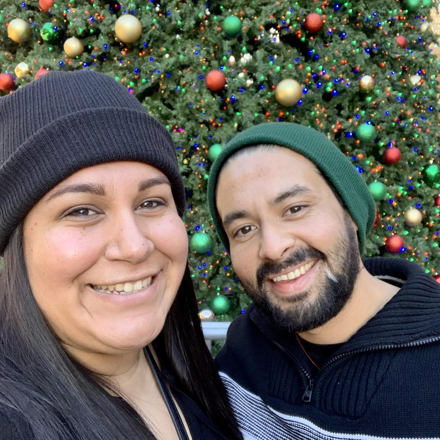 First Christmas as an engaged couple! 
❤️