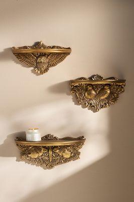 Wooded Manor Shelf
