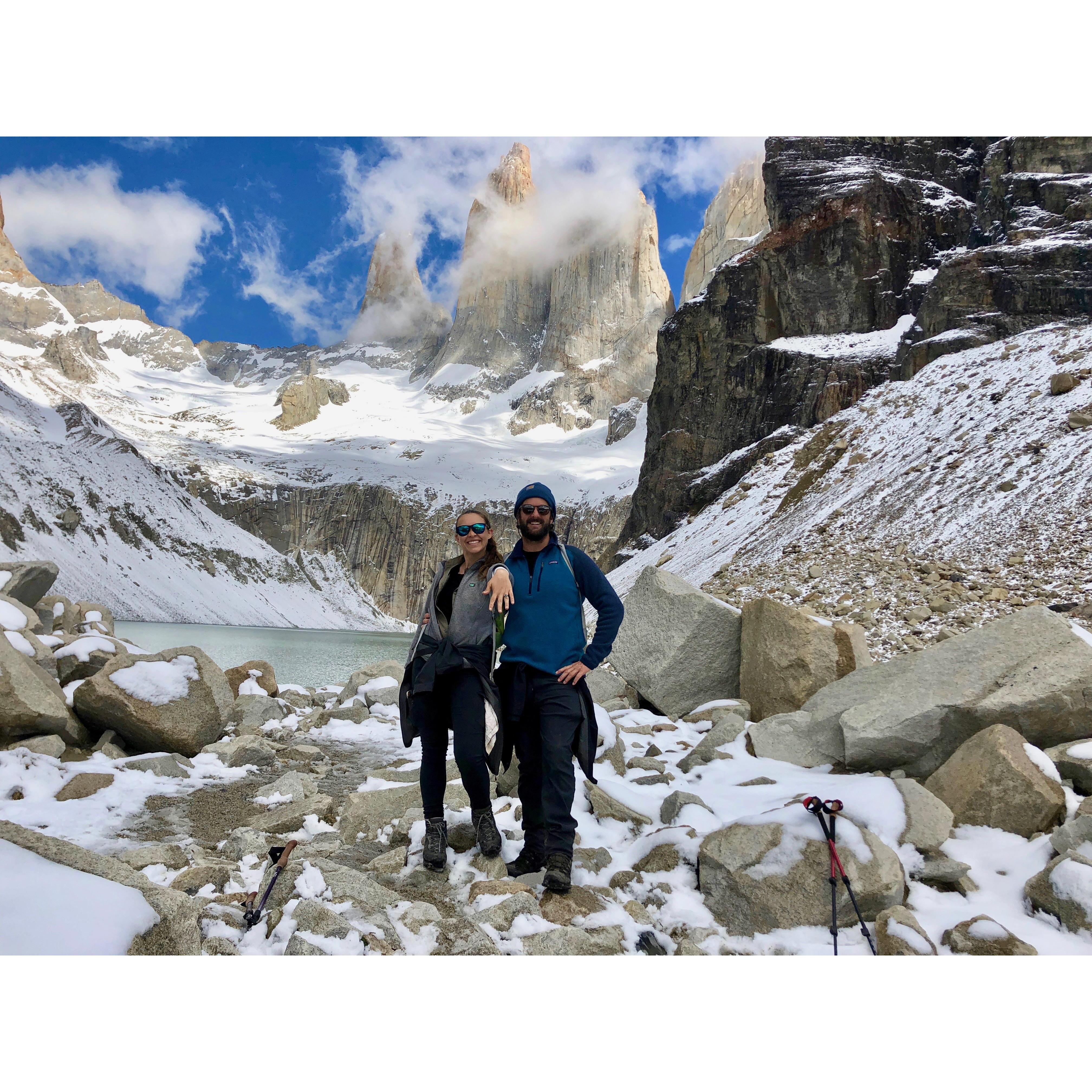 Our last day on our 9 day hike.