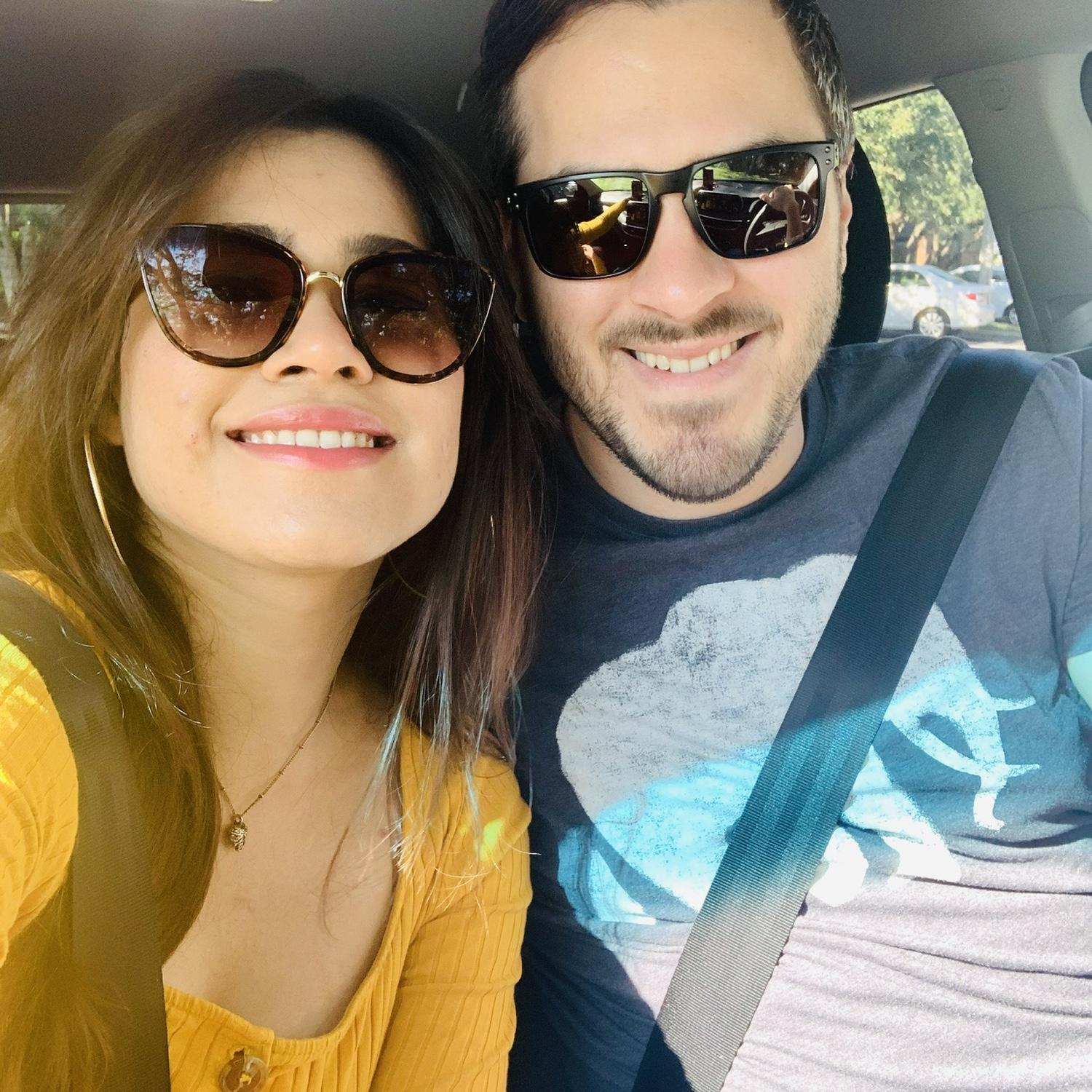 Our first picture together 📸