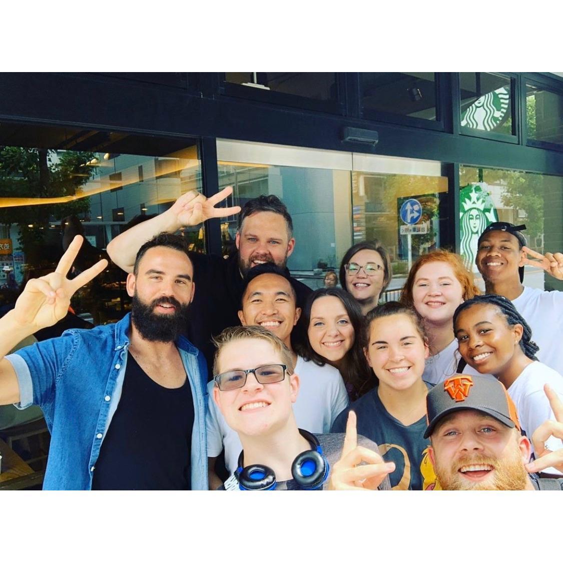 This is our team in Japan!