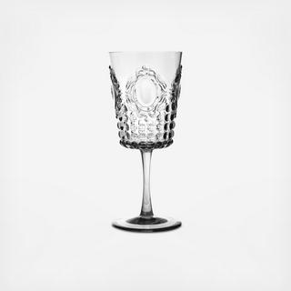 Baroque Arcylic Wine Glass, Set of 6