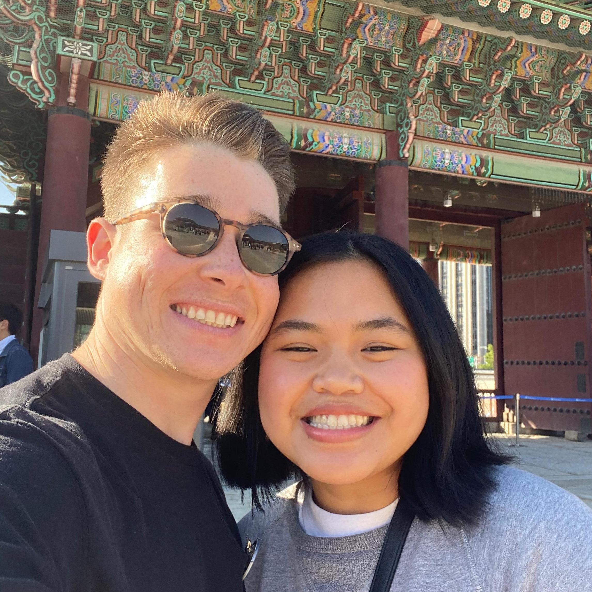 In front of Gyeongbokgung Palace
Seoul, South Korea
October 2019