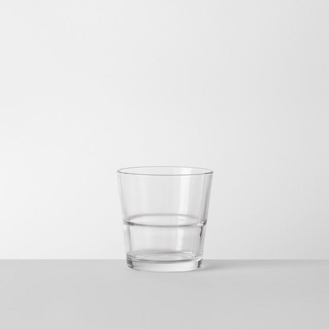 12.9oz Glass Stackable Short Tumbler - Made By Design™