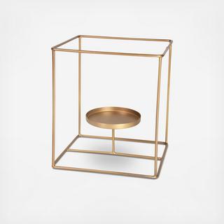 Iron Frame Candle Holder