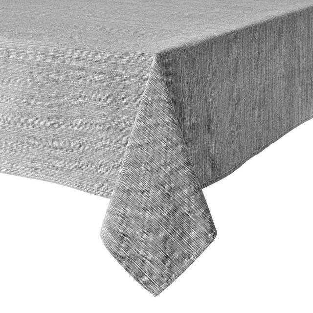 Our Table™ Textured 60-Inch x 84-Inch Oblong Tablecloth in Grey