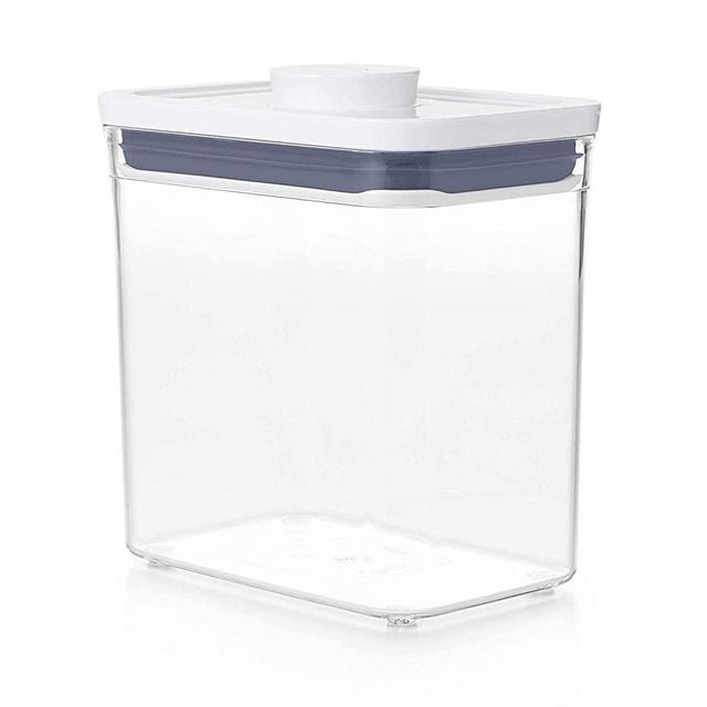 OXO GoodGrips POP Container - Airtight Food Storage - 1.7 Qt Rectangle (Set of 4) for Coffee and More