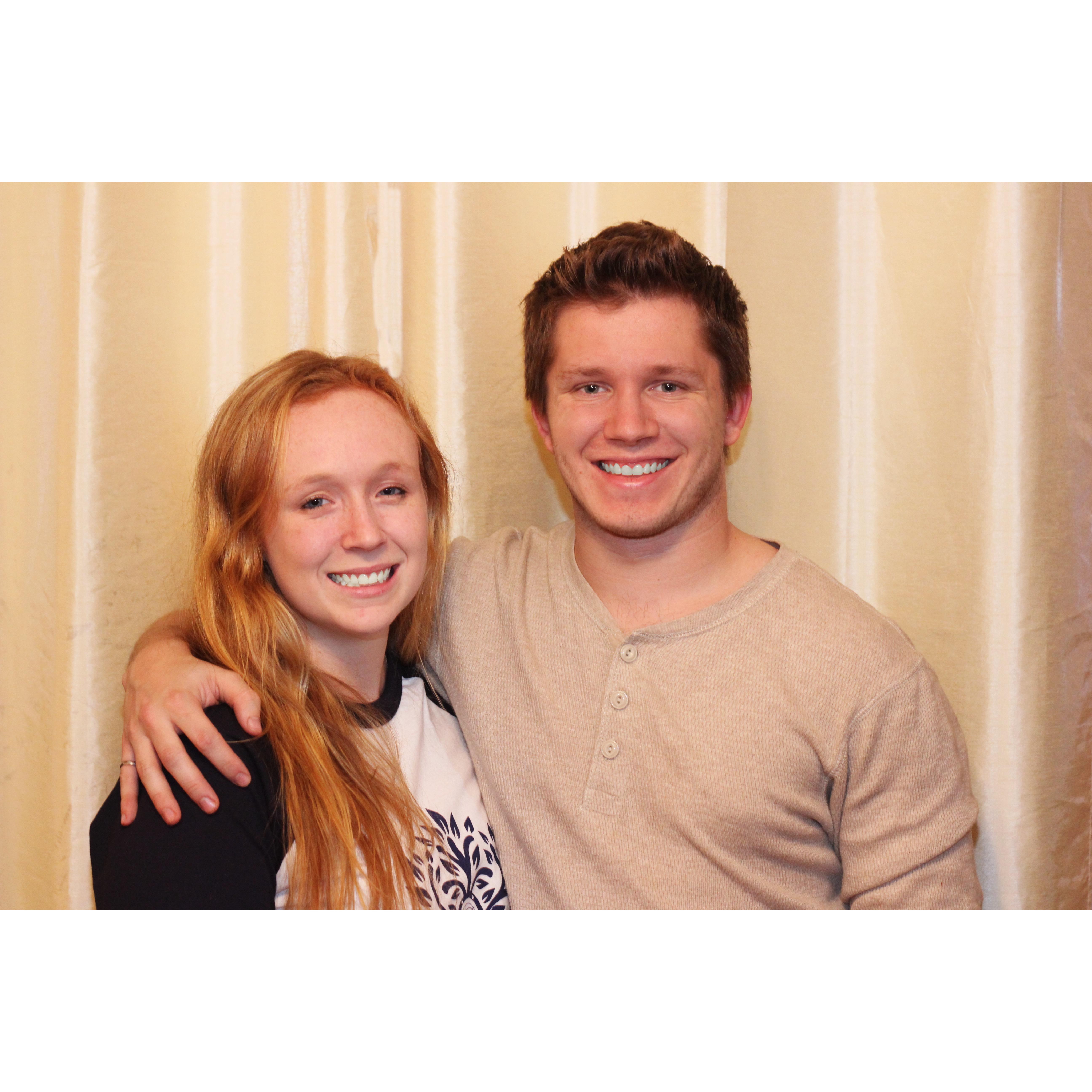 First Thanksgiving together! October 2014