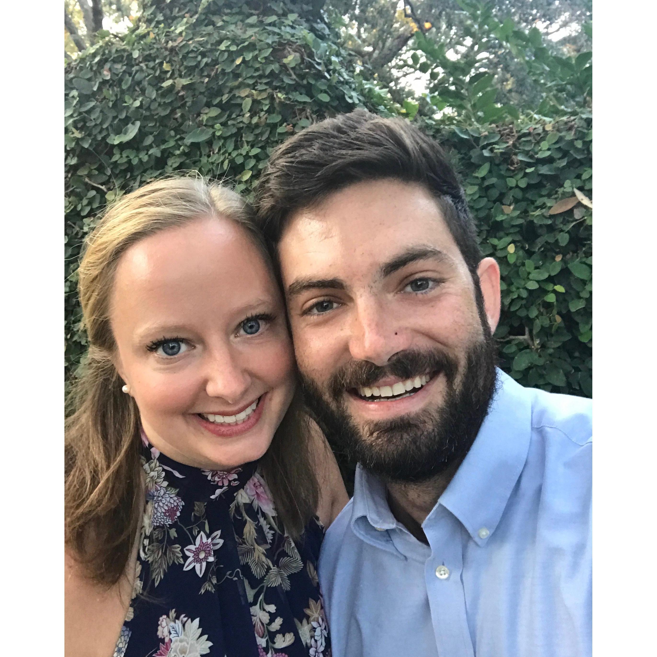 Our 5 year anniversary of dating! We went to FIG in Charleston.