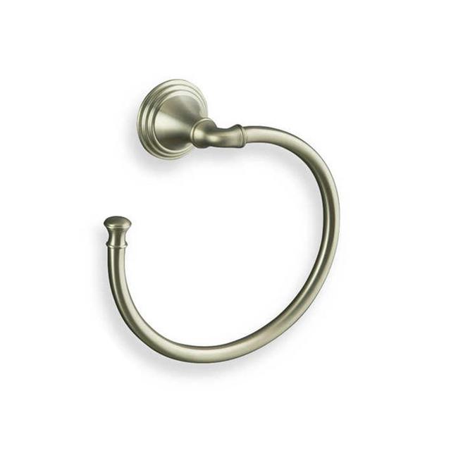 Kohler® Devonshire Brushed Nickel Towel Ring