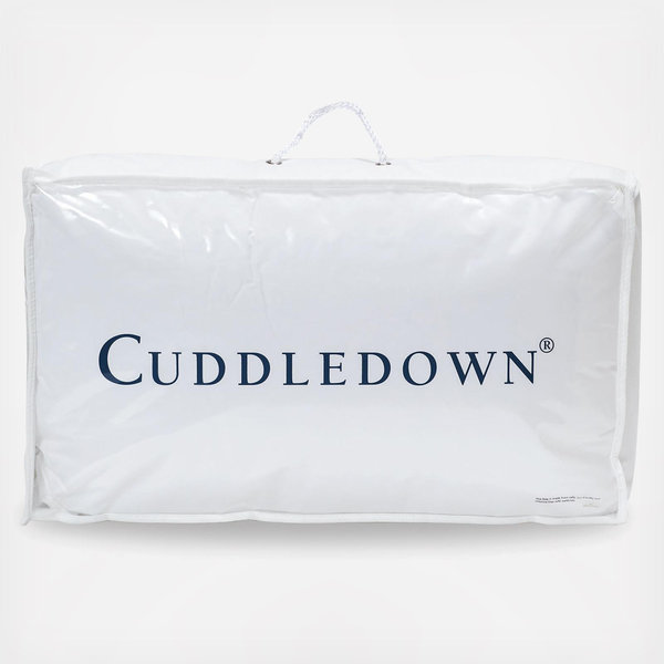 Cuddledown European Goose Down Sateen Pillow