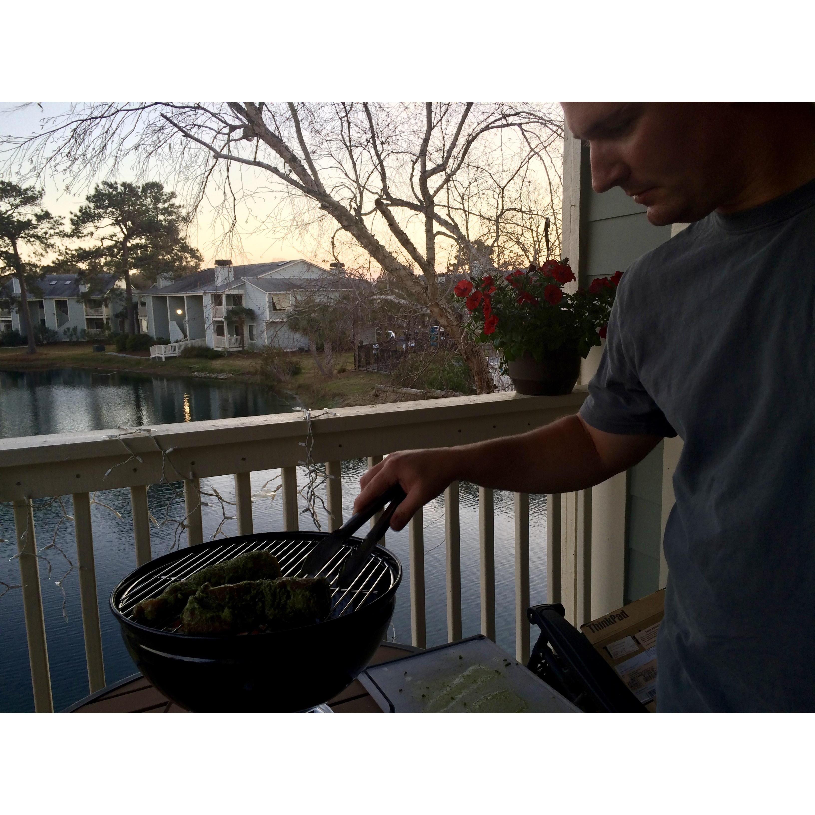 Chef on deck