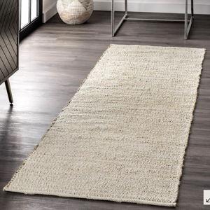 2'6 x 6' Handwoven Jute-Blend Rug | Natural