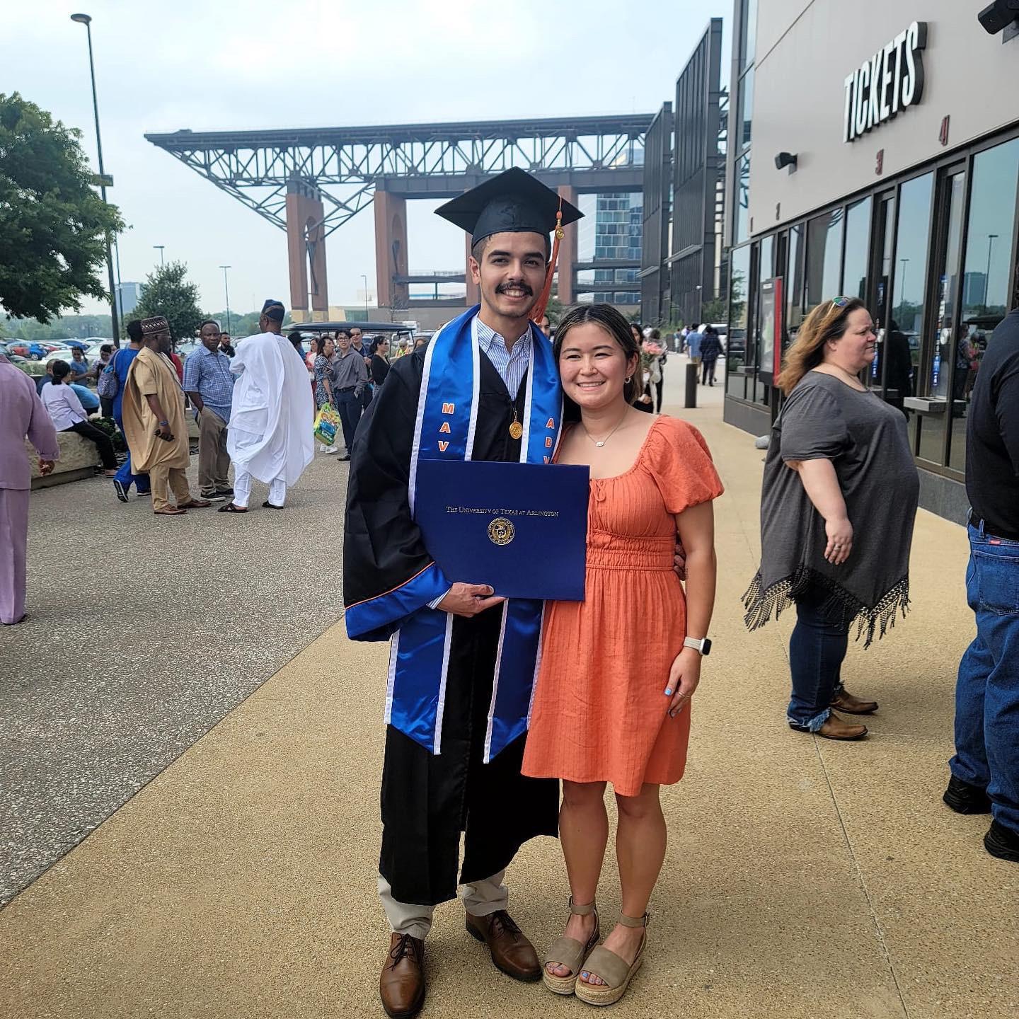 Javier's graduation