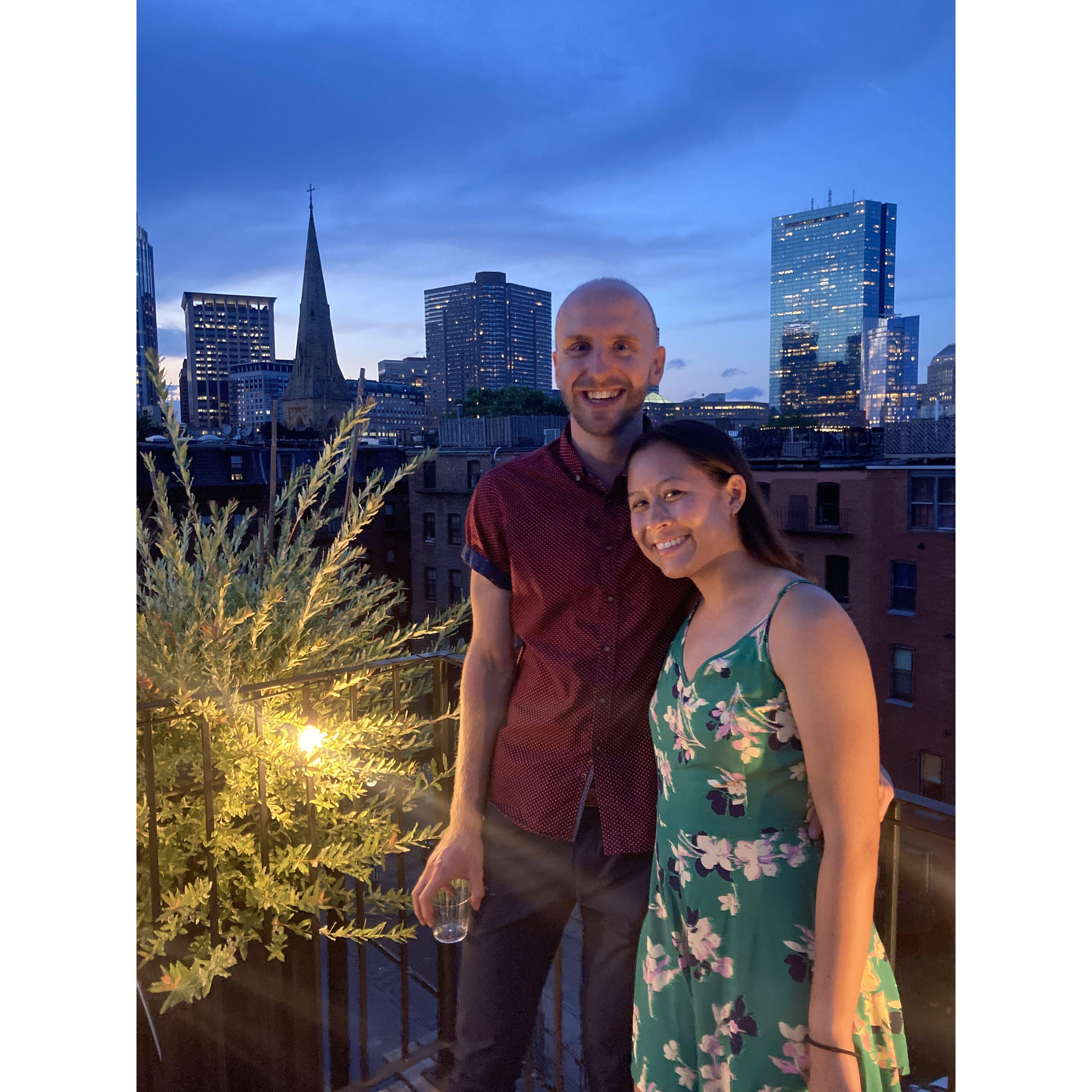 South end roof deck